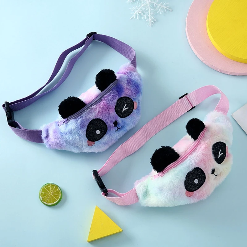 

Plush Animal Fanny Pack Cute Waist Bags Belt Bags Crossbody Purse Bag Great for Girls Daughter Gifts QXNC