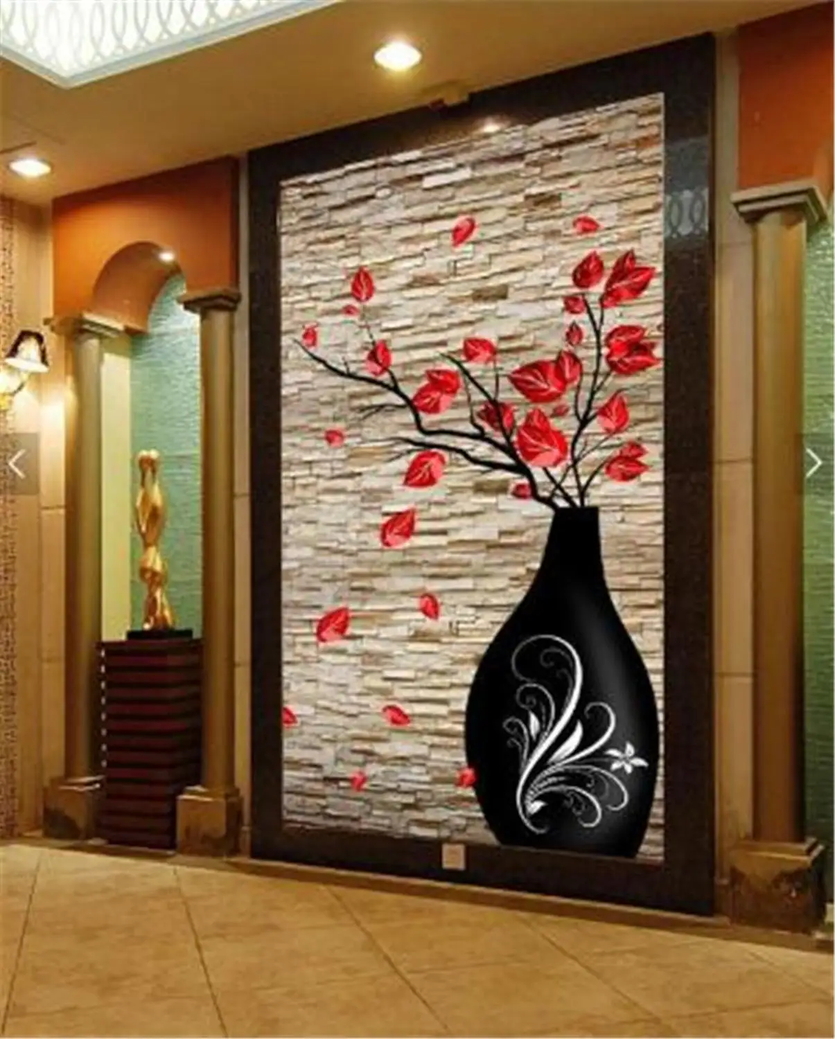 Индивидуальные 3d Самоклеящиеся дверные наклейки на холодильник различные