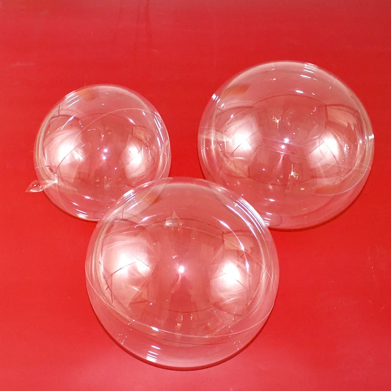 Globos transparentes de burbujas, 100 piezas, 12/18/20/24 pulgadas, decoraciones para fiestas de cumplea&ntilde;os, bodas y Navidad, venta al por mayor-4