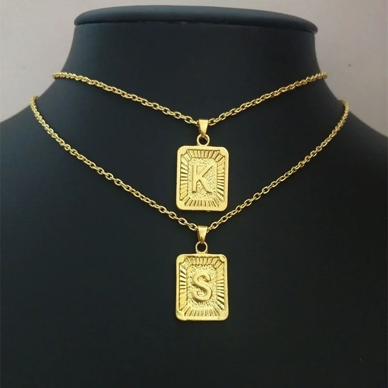 10 шт. оптовая продажа ювелирное изделие A B C D E F G H I J K L M N O P Q R S T U V W X Y Z БУКВЕННОЕ