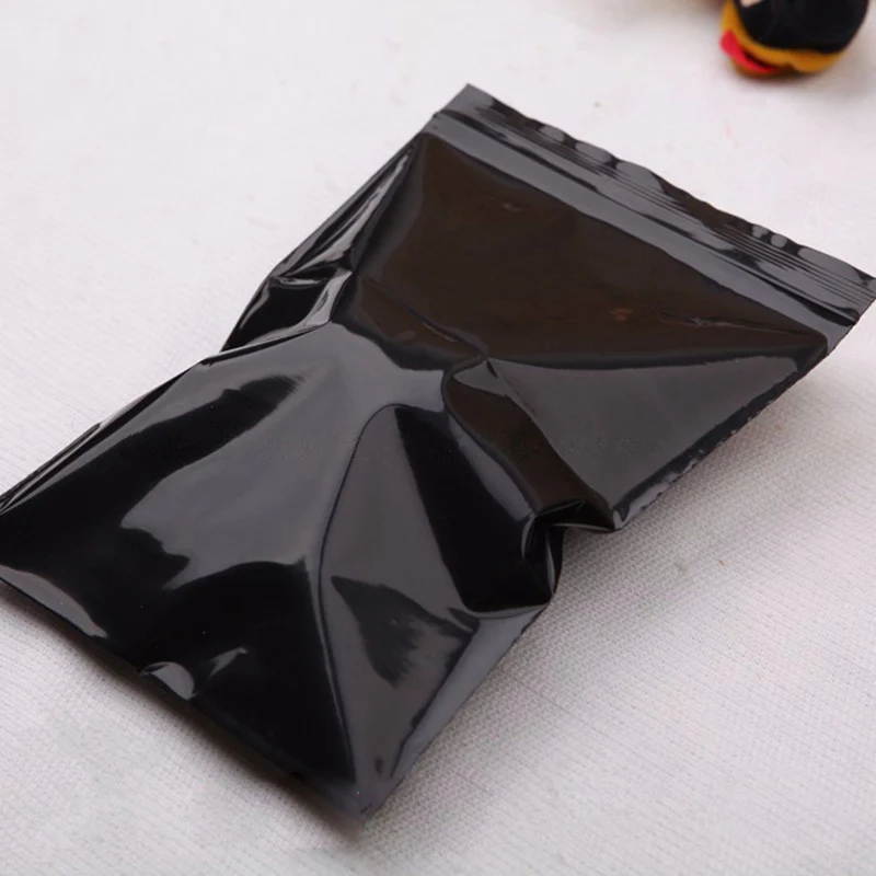 0 12 мм черный клапан пользовательский размер сумки утолщенные пластиковые