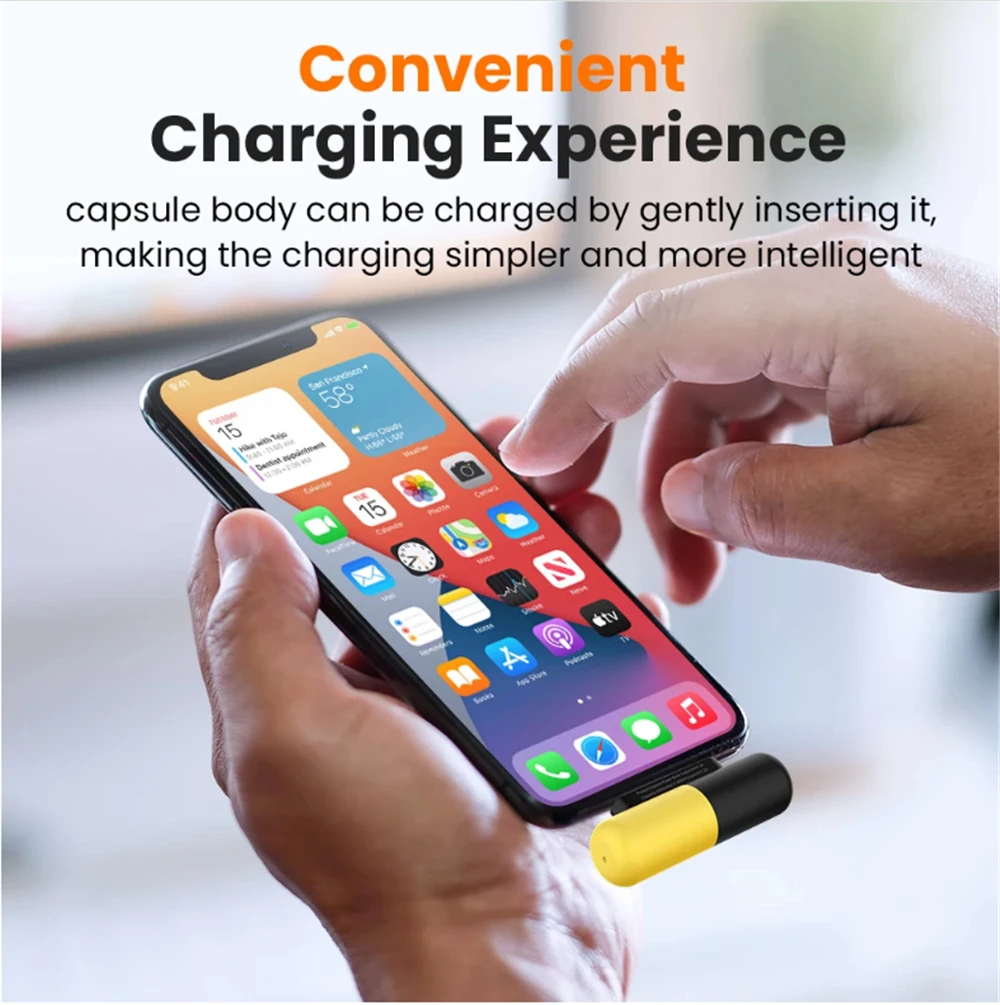 capsule mini power bank portable powerbank external battery phone charger for iphone 12 pro xiaomi samsung 9900mah poverbank free global shipping