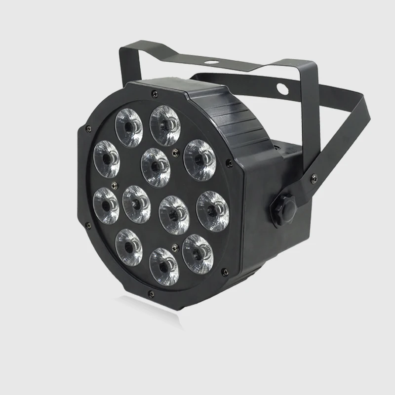 16 шт./лот 12x12 Вт RGBWA UV 6 в 1 светодиодный светильник Par настенный s для свадьбы