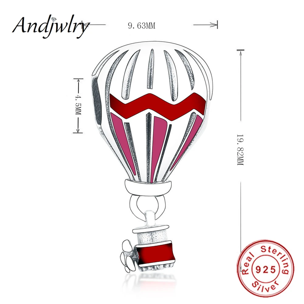 Аутентичные 925 пробы Серебряные Подвески подходят оригинальный шарм браслеты