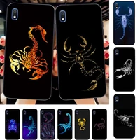 crab scorpion animal phone case for samsung a51 01 50 71 21s 70 31 40 30 10 20 s e 11 91 a7 a8 2018
