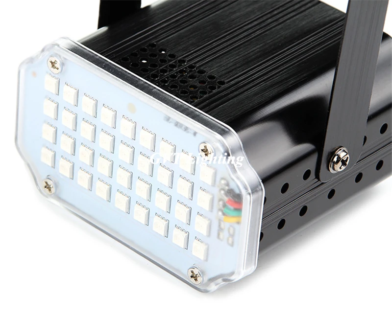 Mini Stage Lamp Head Light Strobe Ball Disco Flash 36 LED Bulb Club Party US/ EU / UK Plug Monitor | Лампы и освещение