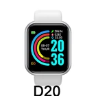 Новинка 2021, умные часы D20 с пульсометром и тонометром, водонепроницаемый спортивный смарт-браслет для Android и IOS