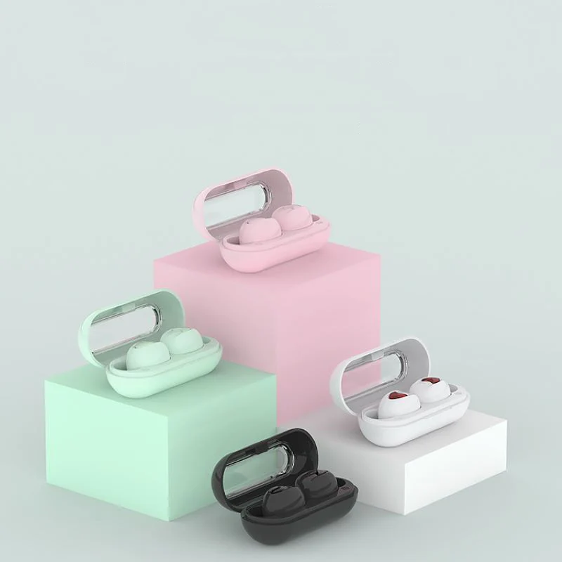 Новый стиль Macarons TWS Bluetooth наушники с двойной ручкой самозаряжающийся склад 5 0