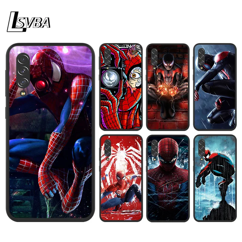 

Cool Super Men Hero Spider For Samsung Galaxy A90 A80 A70 A70S A60 A50 A40 A40S A30 A20 A2 Core A10 Phone Case