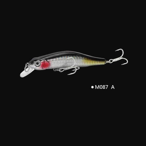M087 - A 90 мм 9,5 г Minnow приманки для ловли рыбы, высокое качество рыбы, твердая блесна центр тяжести переключения длинный выстрел магнит заброса приманки с системой зима - Цвет: M087 - A