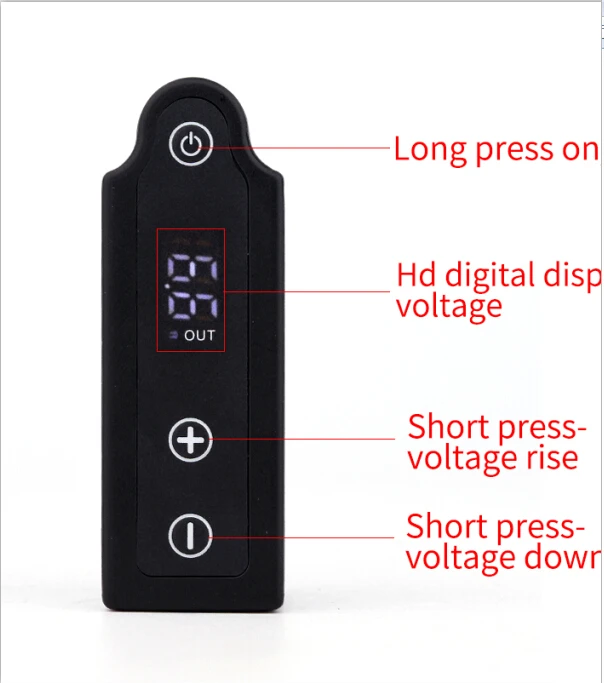 

Мощный дракон светодиодный цифровой дисплей беспроводной мини тату источник питания портативный источник питания для татуировки ручка
