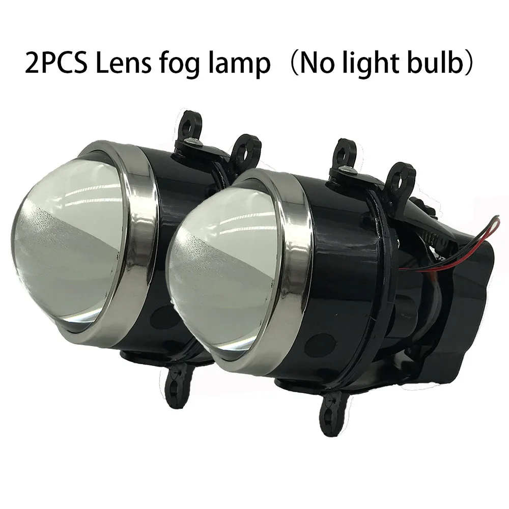 NO bulbs 2 шт. для NISSAN note Navara d40 Pathfinder R51 Pixo UA0 E11 Противотуманные фары освещение супер яркие линзы Противотуманные фары 35 Вт 55 Вт светодиодный противотуманный фонарь - Цвет: NO bulbs