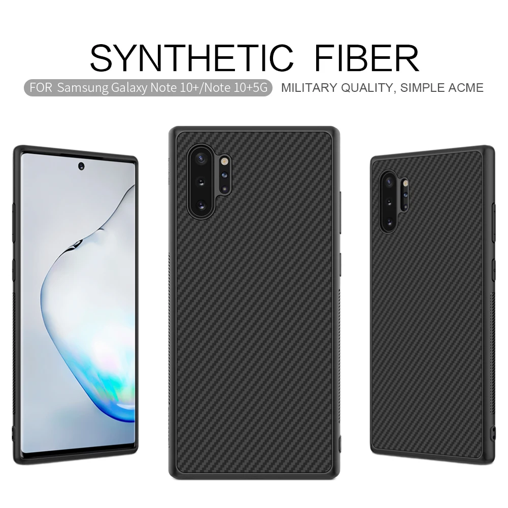 NILLKIN для samsung Note 10 Plus чехол для samsung Note 10 чехол из углеродного синтетического волокна задняя крышка для Galaxy Note 10+ Note10 5G