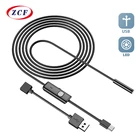 7 мм объектив Водонепроницаемый Android эндоскопа 1 м 1,5 м 2 м 3,5 м 5 м кабель USB эндоскопа Камера контроль бороскоп Камера автомобиль эндоскоп