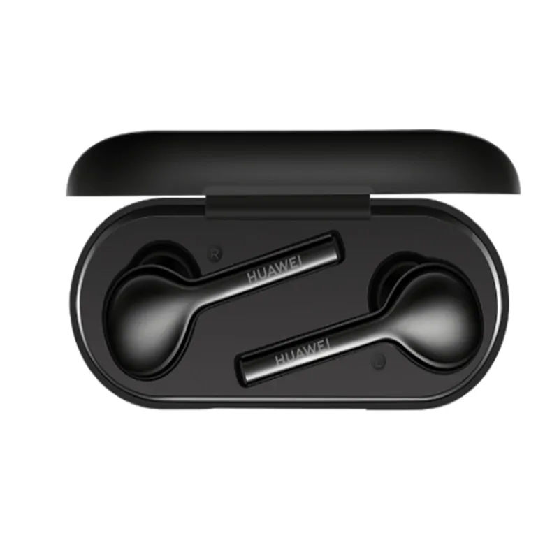 Buds lite black Huawei FreeBuds lite, беспроводные наушники, Micro-USB, Bluetooth 4,2, водонепроницаемые, IP54, управление нажатием, встроенный g-сенсор, 410 мАч, freebuds, наслаждайтесь - Цвет: Buds lite black