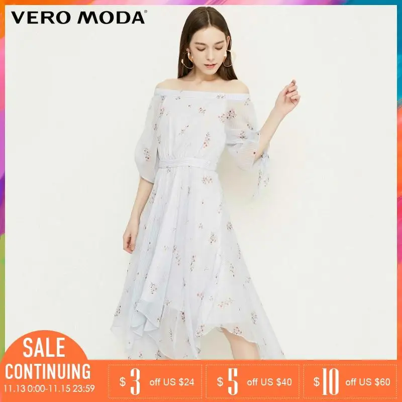 Vero Moda длинное летнее пляжное Бандажное платье | 31826z521|Женские платья|