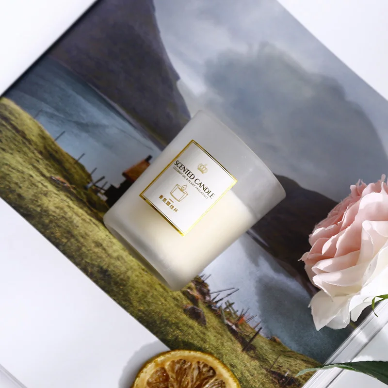 Скандинавская Ароматизированная свеча романтичный подсвечник для торта на день