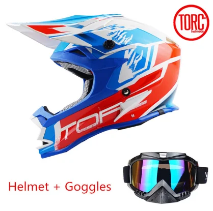 TORC T321 внедорожный шлем для мотокросса горные гоночные шлемы для KTM мотоциклетные очки для мотокросса как подарок для человека mo TORC велосипедный шлем