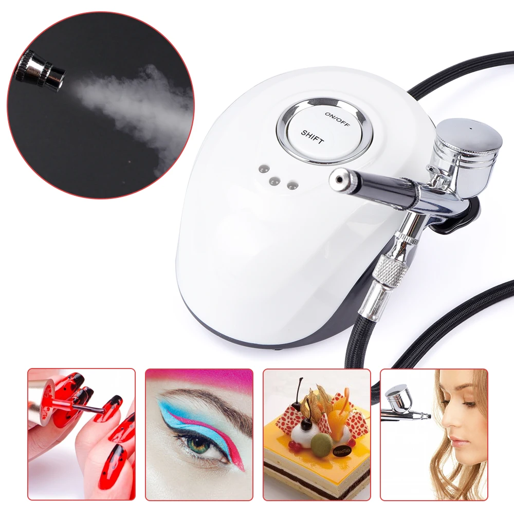 Комплект аэрографа двойного действия распылитель воды кислородный аппарат для