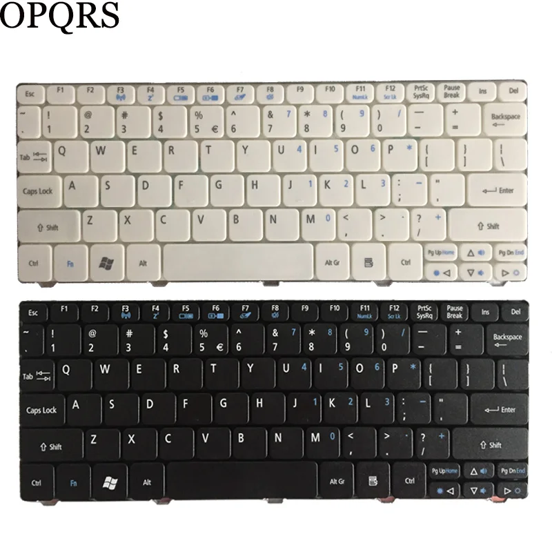 Клавиатура для ноутбука Acer Aspire One D255 D256 D257 D260 D270 ZE6 532 532H 521 522 EM350 N55C ZH9 E100 AOE100 P0VE6 POVE6 ZE7