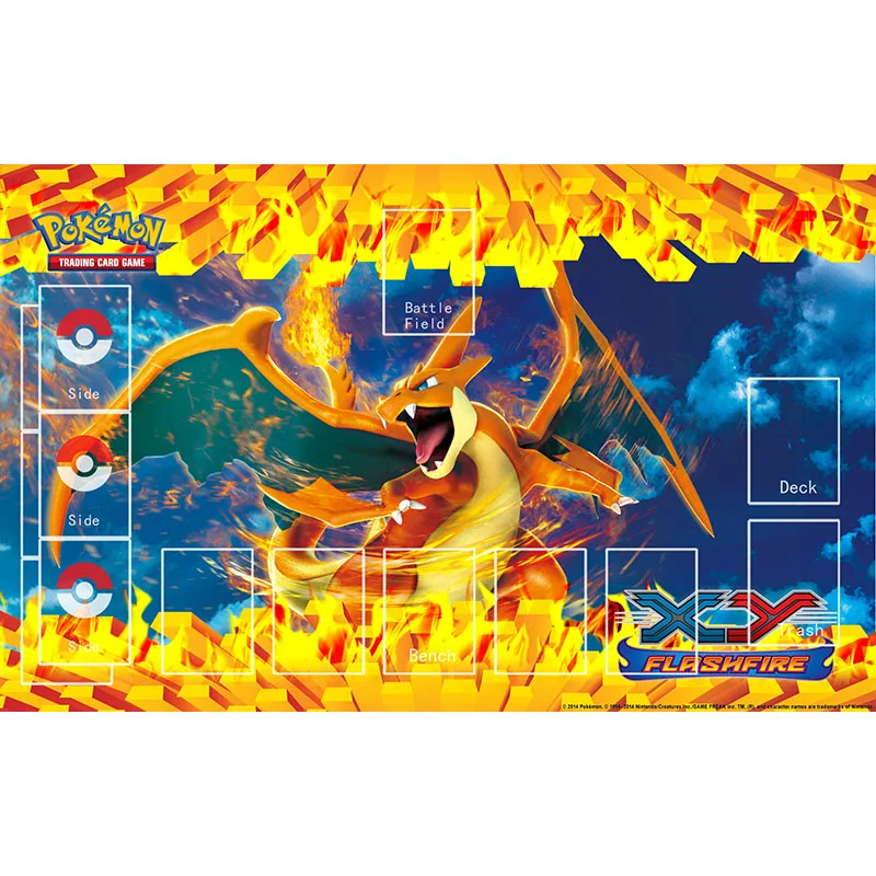 Игровой коврик для настольных игр Takara Tomy Pokemon аксессуары карт игровые игрушки