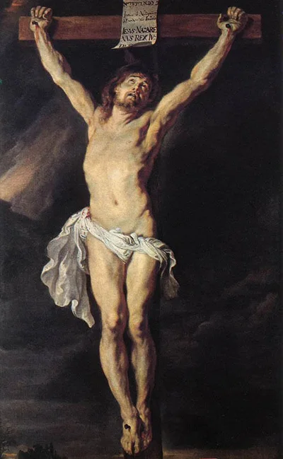 

PETER PAUL RUBENS - THE CRUCIFIED CHRIST JESUS OIL PAINTING ART -48" HUGE HAND PAINTED OIL PAINTING # ACCEPT CUSTOM CHRIST ART