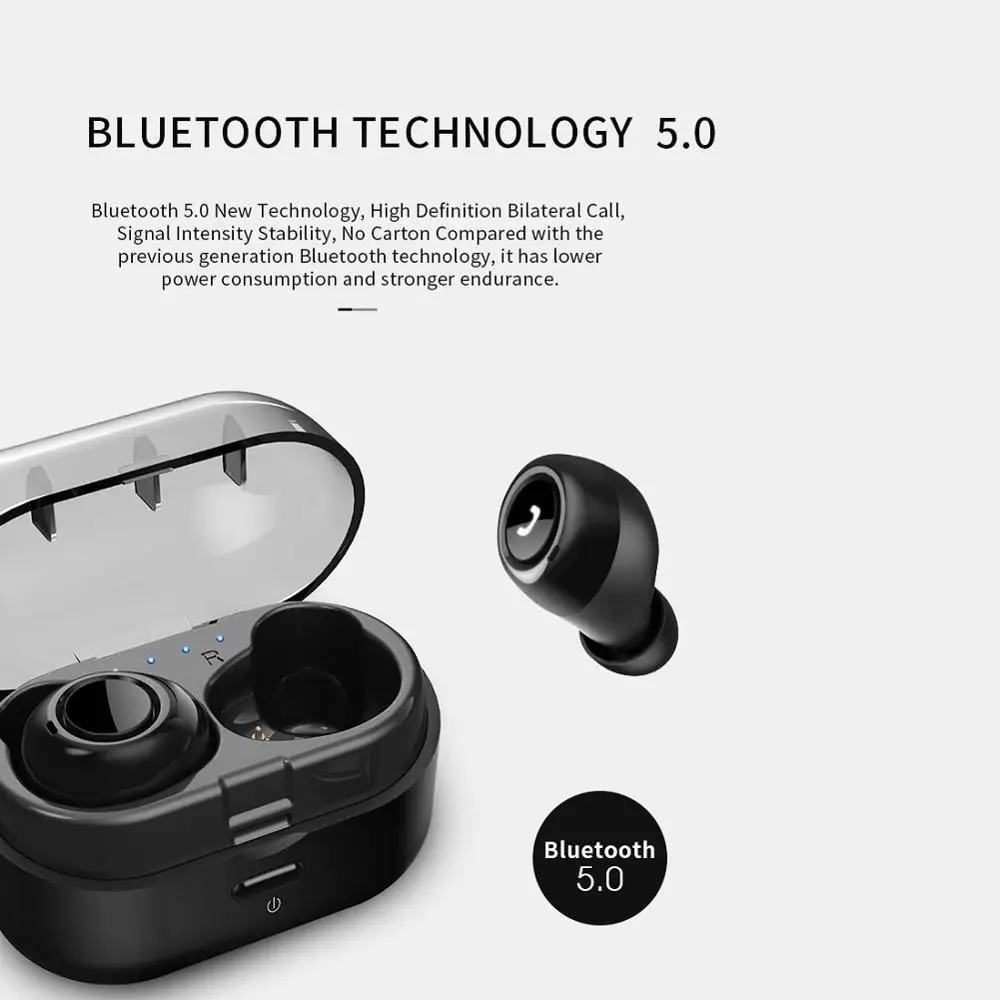 Stepfly BT02 TWS Bluetooth наушники/наушники 3D стерео водонепроницаемые с