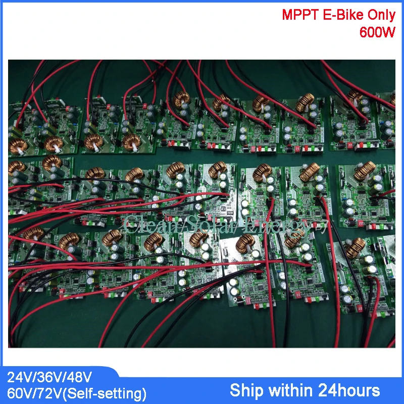 MPPT Mode Солнечный контроллер заряда для электровелосипеда/600 Вт регулятор 24-72 В