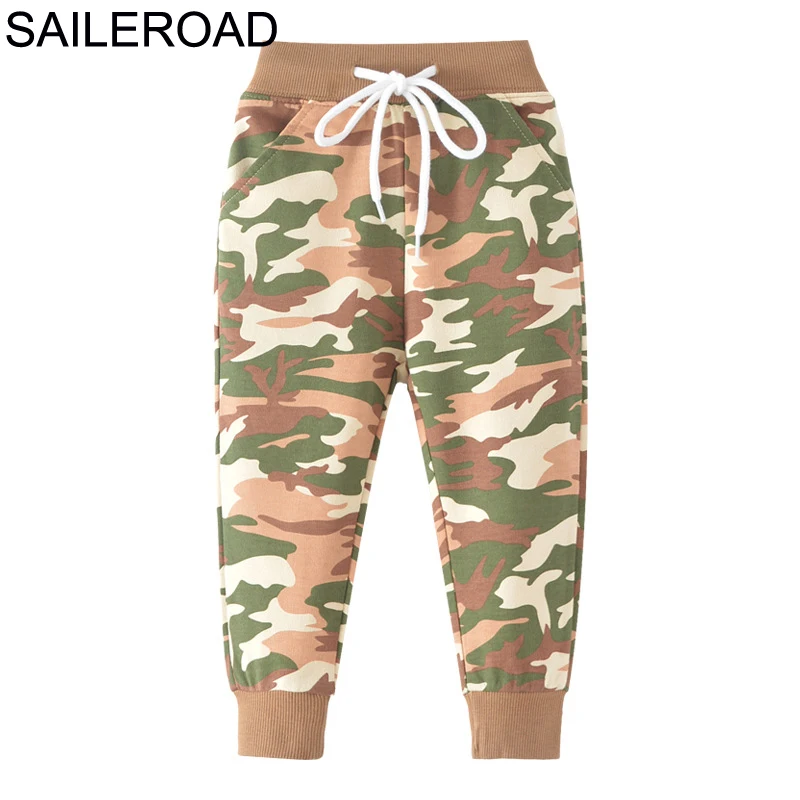 SAILEROAD Solid Boy Длинные брюки для детей Спортивные штаны Осень Дети Спортивные брюки Хлопок Девочки Карманы для детской одеж - Цвет: 7020 same picture