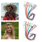 15 шт., шнурок-веревка для маски, с двумя крючками