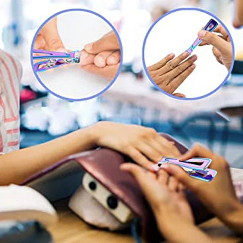 

Фрезы для ногтей из нержавеющей стали, принадлежности для ногтей, триммер для маникюра, кусачки для ногтей для густых ногтей