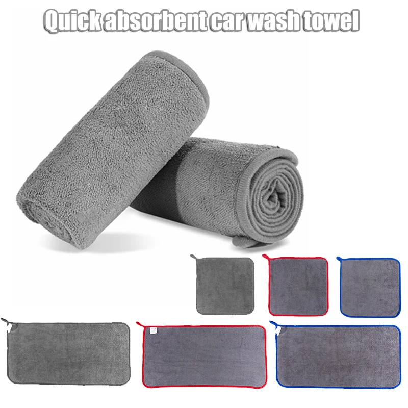 

Ultra Soft Microfiber Towel Car Washing Cloth For Car Polish Wax Car Care Styling Cleaning 30x30/30x60cm Lavage Voiture Do Auta