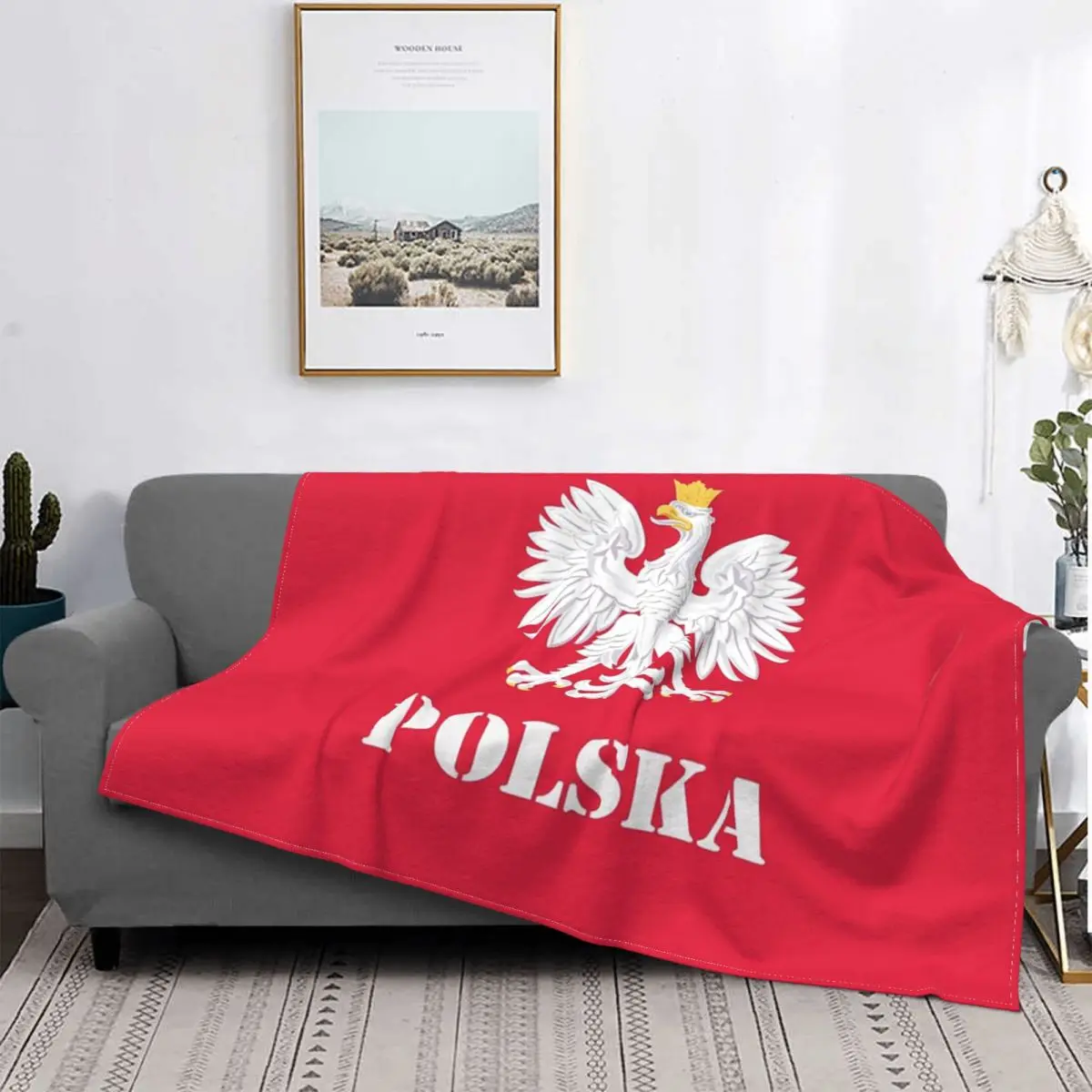 

Польский флаг Польши-польское раннее покрывало для кровати клетчатые покрывала двойное одеяло для новорожденных