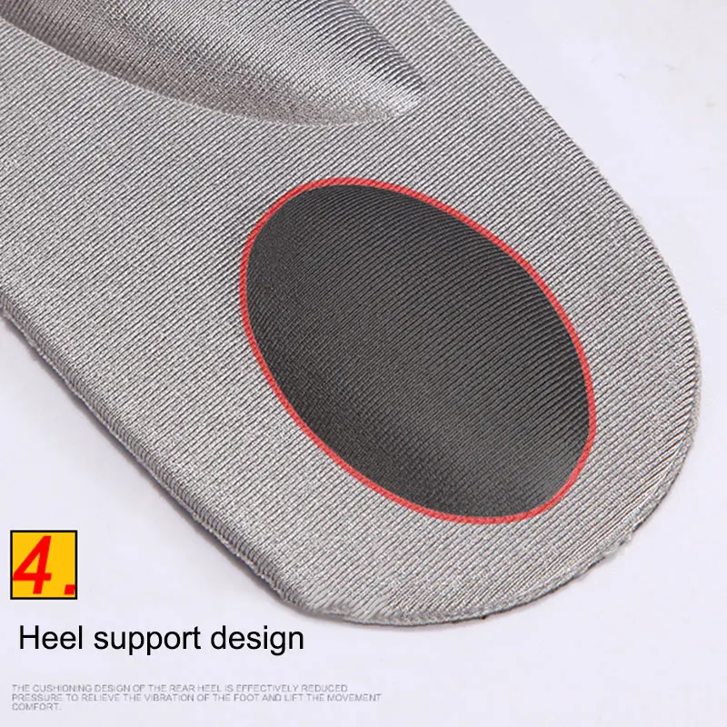 

Men Insoles Flat Feet Arch Support Memory Foam Insole Shoe Pad Comfort Accessory Shoe Pad Semelles Confort Accessoire Chaussure