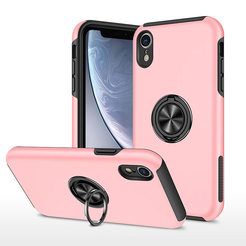 

Phone Holder Ring Mobile shakeproof soft Phone Case For iPhone 12 Pro Max Mini 11 Pro XR X XS MAX 7 or 8 plus Car bracket mobile