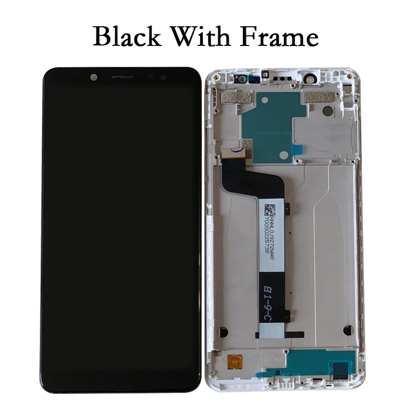 Фото Дисплей с тачскрином и дигитайзером в сборе для Xiaomi Redmi Note 5 pro, 100% дюймов, 5,99 протестирован №2