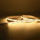 Светодиодная ленсветильник CCT COB, 5 м, 24 В, 2700 светодиодовметр, CRI90, CCT, регулируемая, 6000K + k, Светодиодная лента высокой яркости без темных точек, линейная с регулируемой яркостью