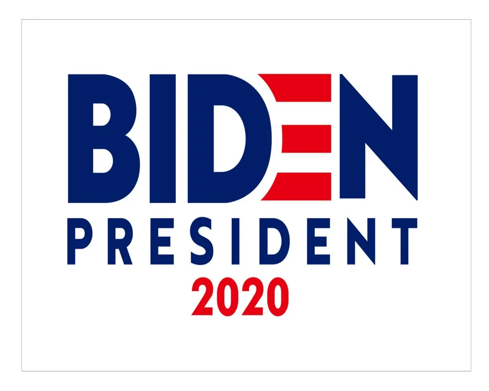Великолепные флаги Keep America для поддержки Biden 2020 г. уличные рекламные баннеры с