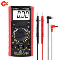qhtitec professional multimeter lcd digital display electrician tool ohm ac dc voltage current diode continuity hfe 1000v tester