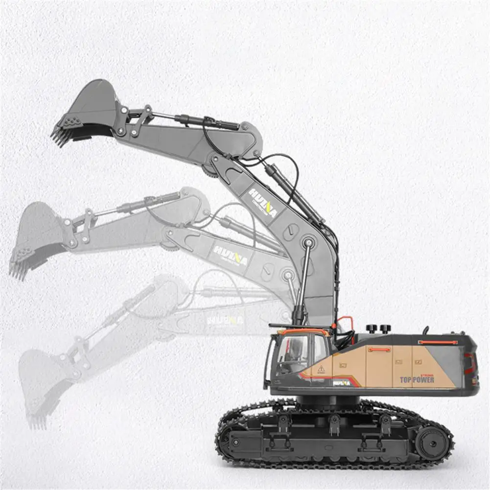 Huina 1592 1:14 Scale 22 Channels 2.4GHz Latest RC Excavator for over 8 Year Old Poland Warehouse to EU Countries tax/duty paid | Игрушки и