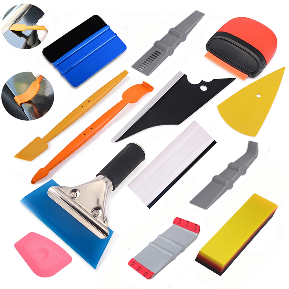 Набор инструментов для автомобильной виниловой обмотки магнитный скребок