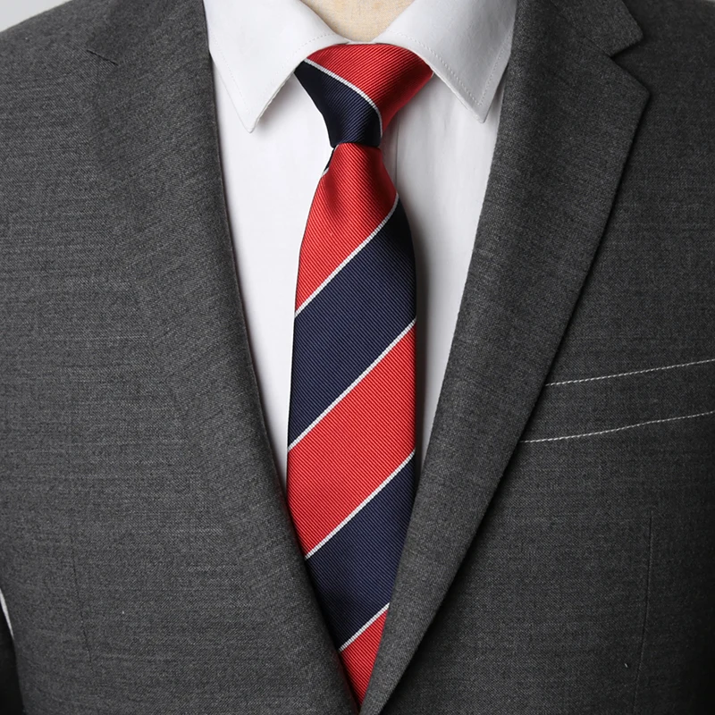 

Mens Tie Fashion Skinny Jacquard Ties for Men Necktie Dot Striped Leisure Bowtie Business Dress Wedding Gift Accessories Ties