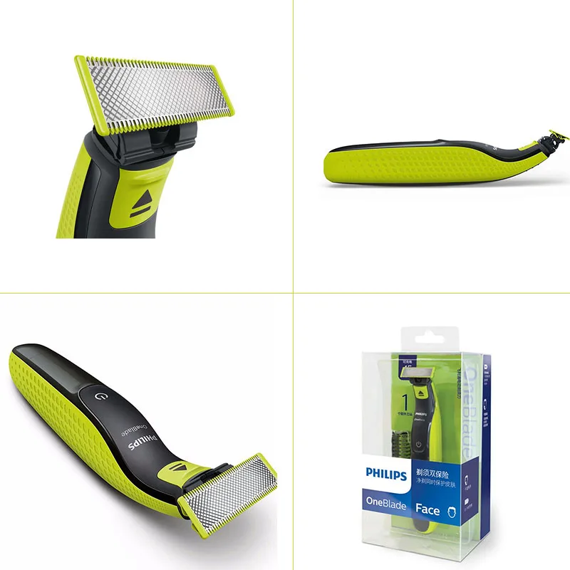Philips QP2523/QP2527 OneBlade маленький Т-образный нож для электробритва, защитное чистое бритье, влажное и сухое бритье с системой легкого захвата лезвий