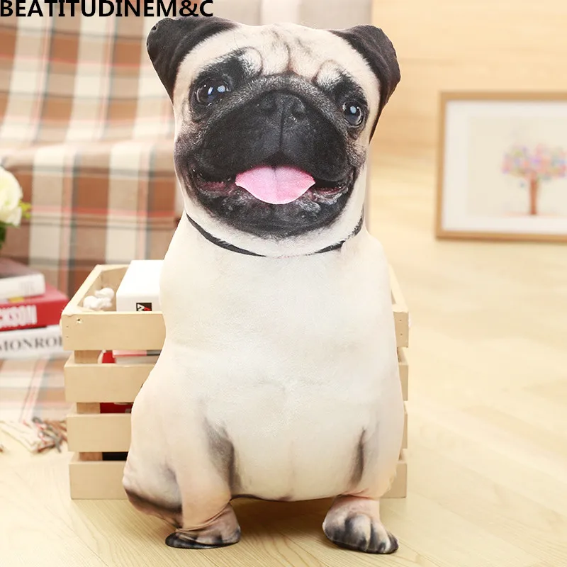 

Creative 3D Simulation Dog Cat Animal Plush Toy Office Birthday Spoof Gift