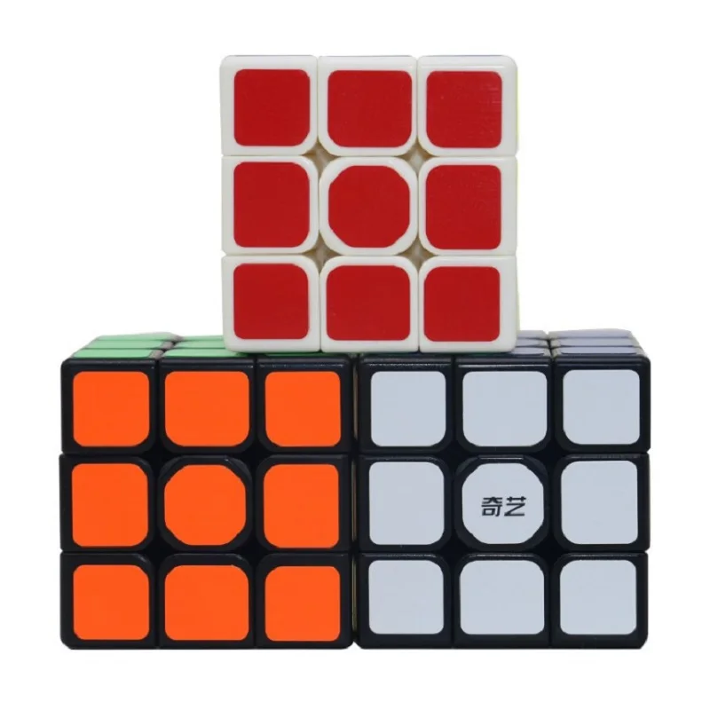 QiYi Профессиональный Кубик Рубика 3x3x3 5 7 см скорость для антистрессовых пазлов Neo