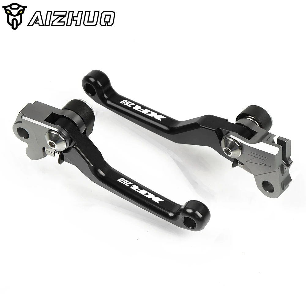 ЧПУ Сводные сцепные рычаги для HONDA XR250 XR 250 1995-2007 2006 2005 2004 2003 2002 мотоцикл рычаги для ДЕРТ Пит байка