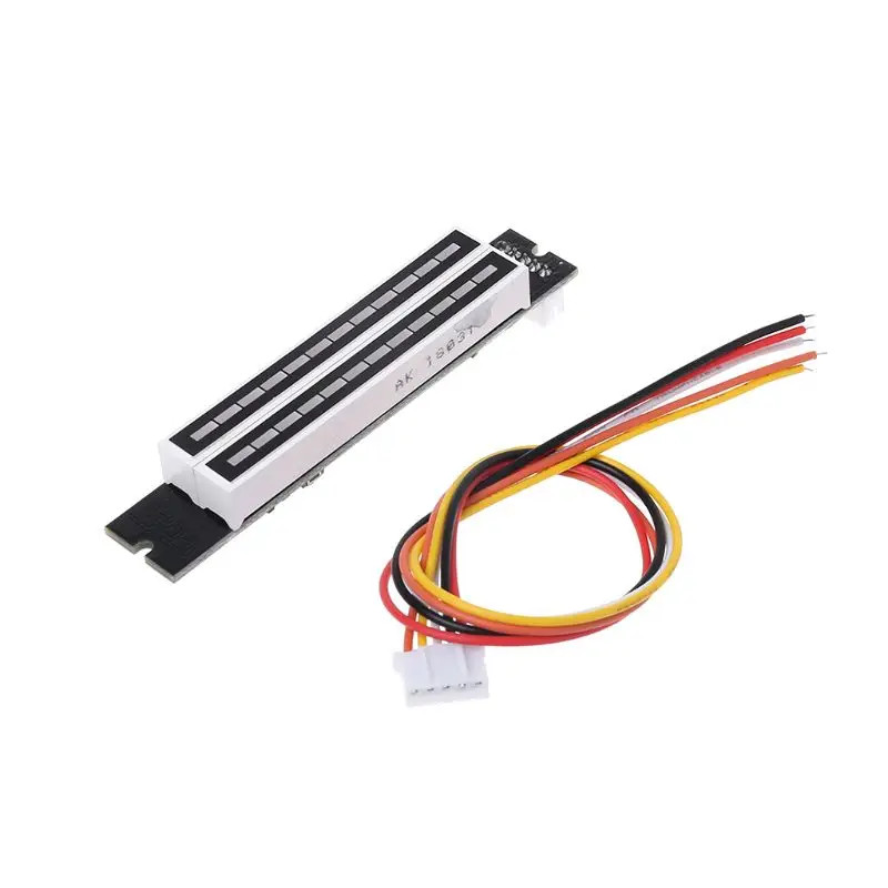 Мини двойной 12-разрядный музыка индикатор уровня регулируемый светильник