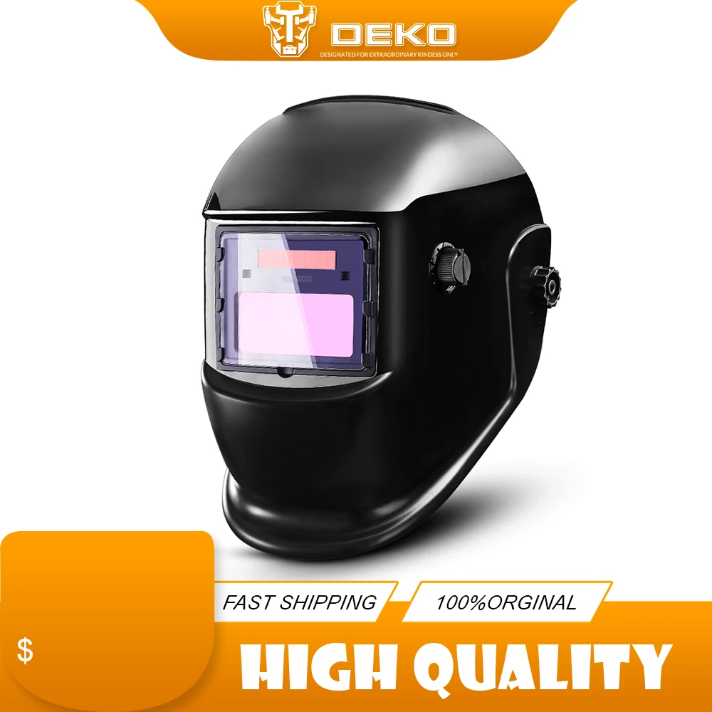 

DEKO DKMZ350 Automatic Darkening Welding Mask for MIG MMA TIG Welding Helmet Goggles Light Filter Welder's Soldering Work
