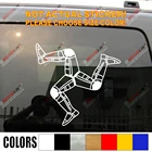 Наклейка с изображением острова Мэн Манн, британский автомобиль, Виниловая наклейка, вырезанная без bkgrd