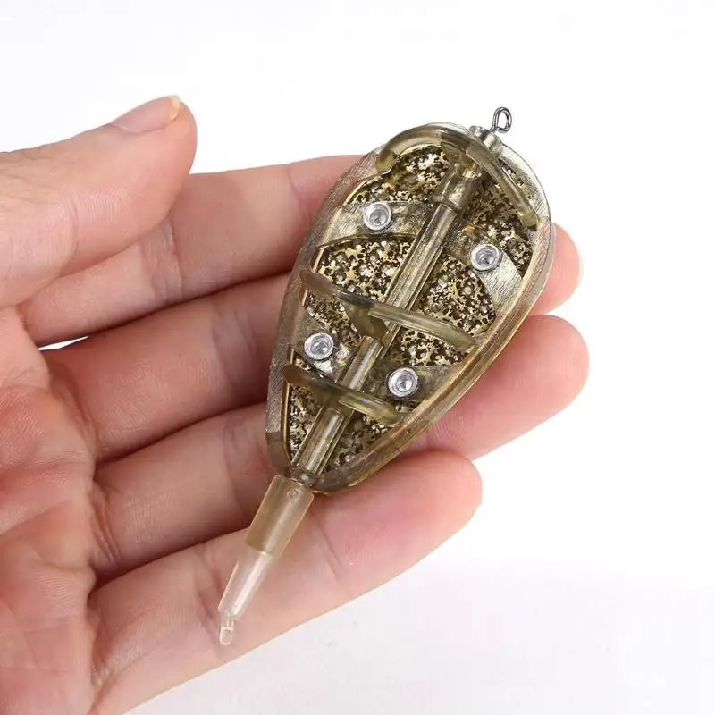 Приманка встроенный метод Подачи Плесень приманка тройник Карп Рыболовная